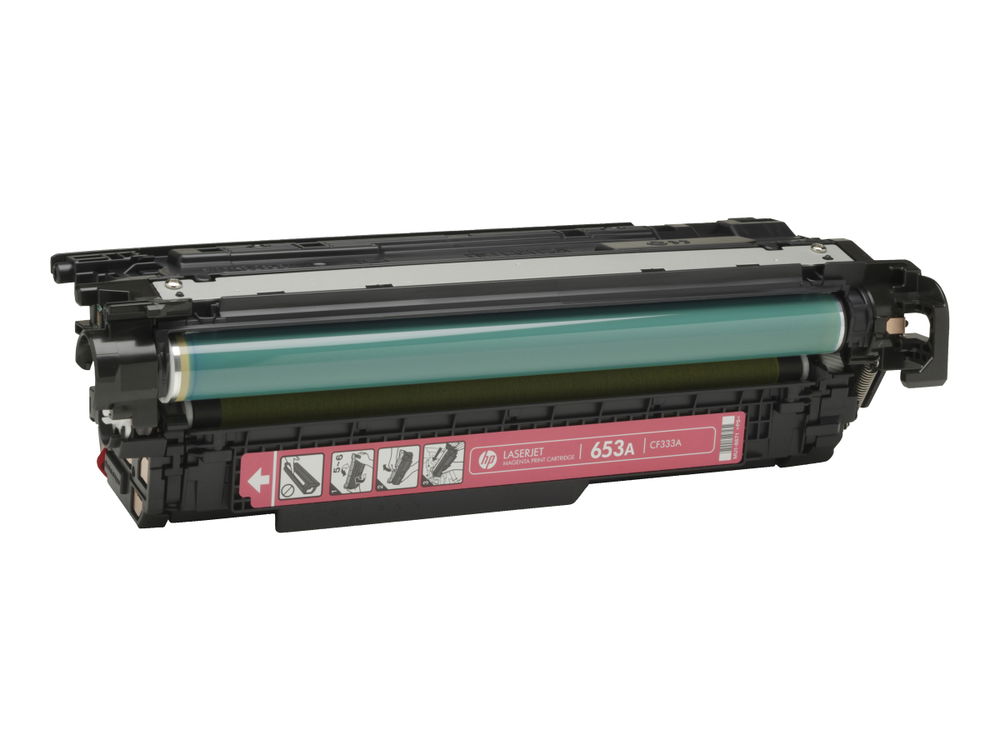 HP 654A - Magenta - original - LaserJet - cartucho de tóner (CF333A) - para Color LaserJet Enterprise M651dn, M651n, M651xh; Color LaserJet Managed M651dnm, M651xhm