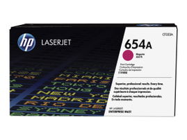 HP 654A - Magenta - original - LaserJet - cartucho de tóner (CF333A) - para Color LaserJet Enterprise M651dn, M651n, M651xh; Color LaserJet Managed M651dnm, M651xhm