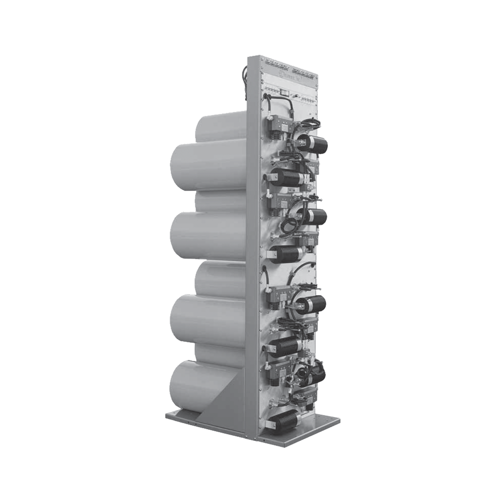 Combinador TELEWAVE en rack 19