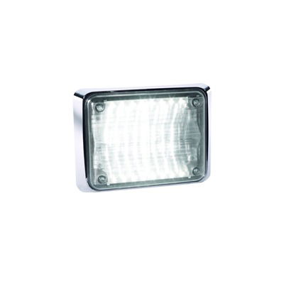 Luces LED que enfocan la iluminación alrededor del perímetro del vehículo sin necesidad de utilizar biseles angulares. Luces LED que enfocan la iluminación alrededor del perímetro del vehículo sin necesidad de utilizar biseles angulares.