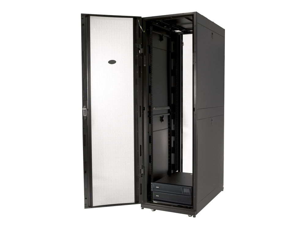 APC NetShelter SX Enclosure with Sides - Rack - negro - 42U - 19
