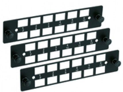 Furukawa - Panel de cierre/Ciego LGX - Kit de 3 - Para DIO - B48 Furukawa - Panel de cierre/Ciego LGX - Kit de 3 - Para DIO - B48