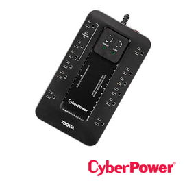 UPS de 750 VA/450 W, Topología Standby con Modo Ahorrador ECO, Entrada 120 Vca NEMA 5-15P, Con 12 Tomas NEMA 5-15R
