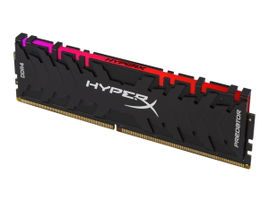 HyperX Predator RGB - DDR4 - módulo - 8 GB - DIMM de 288 espigas - 2933 MHz / PC4-23400 - CL15 - 1.35 V - sin búfer - no ECC
