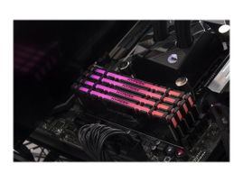 HyperX Predator RGB - DDR4 - módulo - 8 GB - DIMM de 288 espigas - 2933 MHz / PC4-23400 - CL15 - 1.35 V - sin búfer - no ECC