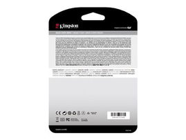 Kingston KC2500 - Unidad en estado sólido - cifrado - 500 GB - interno - M.2 2280 - PCI Express 3.0 x4 (NVMe) - 256-bit AES-XTS - Self-Encrypting Drive (SED), TCG Opal Encryption 2.0 Kingston KC2500 - Unidad en estado sólido - cifrado - 500 GB - interno - M.2 2280 - PCI Express 3.0 x4 (NVMe) - 256-bit AES-XTS - Self-Encrypting Drive (SED), TCG Opal Encryption 2.0