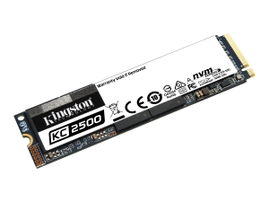 Kingston KC2500 - Unidad en estado sólido - cifrado - 500 GB - interno - M.2 2280 - PCI Express 3.0 x4 (NVMe) - 256-bit AES-XTS - Self-Encrypting Drive (SED), TCG Opal Encryption 2.0 Kingston KC2500 - Unidad en estado sólido - cifrado - 500 GB - interno - M.2 2280 - PCI Express 3.0 x4 (NVMe) - 256-bit AES-XTS - Self-Encrypting Drive (SED), TCG Opal Encryption 2.0