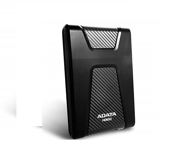 A-Data ADATA AHD650-1TU31-CBK - External hard drive - 1 TB - USB 3.1 - Black