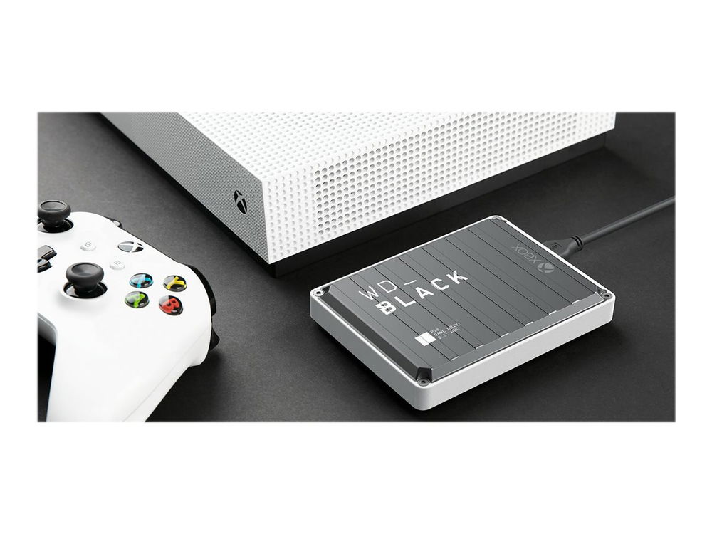 WD_BLACK P10 Game Drive WDBA6U0010BBK - Disco duro - 1 TB - externo (portátil) - USB 3.2 Gen 1 - negro - para Xbox One, Xbox One S, Xbox One X