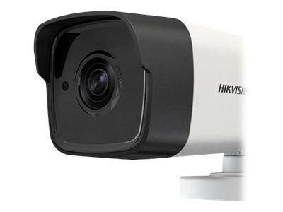 Hikvision Turbo HD Camera DS-2CE16H0T-ITPF - Cámara de videovigilancia - para exteriores - resistente a la intemperie - color (Día y noche) - 5 MP - 1080p - montaje M12 - focal fijado - compuesto, AHD, CVI, TVI - DC 12 V