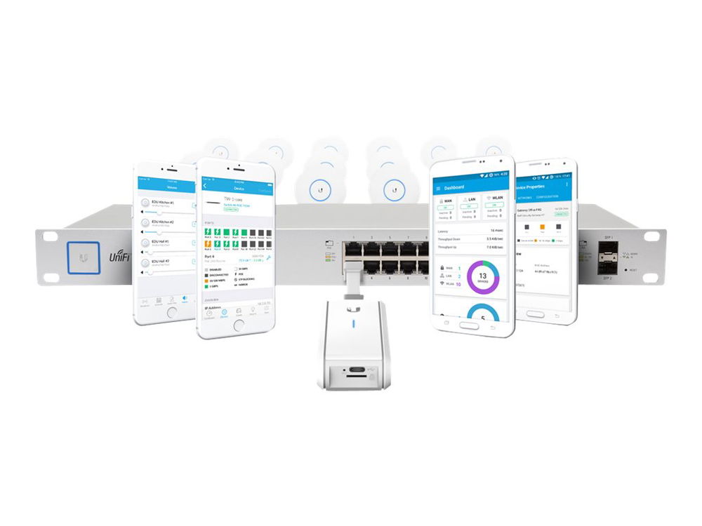 Ubiquiti UniFi Cloud Key - Dispositivo de control remoto - GigE