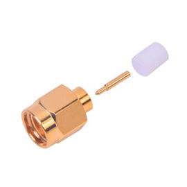 Conector SMA Macho para cable Semi-Rígido de 0.141 Conector SMA Macho para cable Semi-Rígido de 0.141