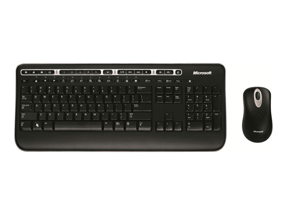 Microsoft Wireless Desktop 2000 - Juego de teclado y ratón - inalámbrico - 2.4 GHz - español (Latinoamérica) Microsoft Wireless Desktop 2000 - Juego de teclado y ratón - inalámbrico - 2.4 GHz - español (Latinoamérica)