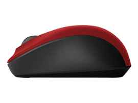 Microsoft Bluetooth Mobile Mouse 3600 - Ratón - diestro y zurdo - óptico - 3 botones - inalámbrico - Bluetooth 4.0 - rojo oscuro