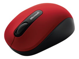 Microsoft Bluetooth Mobile Mouse 3600 - Ratón - diestro y zurdo - óptico - 3 botones - inalámbrico - Bluetooth 4.0 - rojo oscuro
