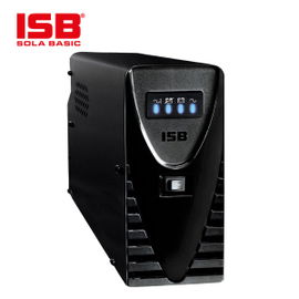 NO-BREAK REGULADOR SOLA BASIC NBKS-1000 / 1000VA/800W / 8 CONTACTOS 5-15R / CORRIGE VARIACIONES DE TENSION / RESPALDO CONTRA APAGONES / ALARMA ACUSTICA / PROTECCION CONTRA LINEA TELEFONICA /