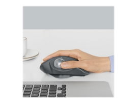Logitech MX ERGO - Bola de seguimiento - óptico - 8 botones - inalámbrico - Bluetooth, 2.4 GHz - receptor inalámbrico USB