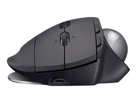 Logitech MX ERGO - Bola de seguimiento - óptico - 8 botones - inalámbrico - Bluetooth, 2.4 GHz - receptor inalámbrico USB