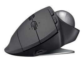 Logitech MX ERGO - Bola de seguimiento - óptico - 8 botones - inalámbrico - Bluetooth, 2.4 GHz - receptor inalámbrico USB