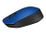Logitech M170 - Ratón - diestro y zurdo - inalámbrico - 2.4 GHz - receptor inalámbrico USB - azul