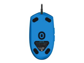 Logitech Gaming Mouse G203 LIGHTSYNC - Ratón - óptico - 6 botones - cableado - USB - azul
