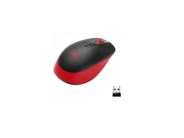 Logitech M190 - Ratón - óptico - 3 botones - inalámbrico - receptor inalámbrico USB - rojo Logitech M190 - Ratón - óptico - 3 botones - inalámbrico - receptor inalámbrico USB - rojo