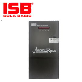 NO-BREAK REGULADOR SOLA BASIC MICRO-SR1600 1600VA/1000W CON 6 CONTACTOS TIPO NEMA 5-15R/INTERVALO DE 102 A 140 VCA/CORRIGE LAS VARIACIONES DE TENSION Y RESPALDO CONTRA APAGONES/ CUENTA CON INTERRUPTOR GENERAL Y ALARMA AUDIBLE.