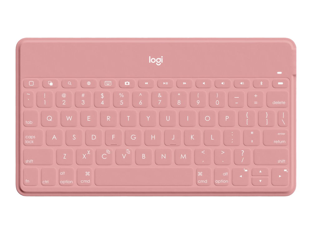 Logitech Keys-To-Go - Teclado - Bluetooth - rosáceo