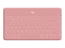 Logitech Keys-To-Go - Teclado - Bluetooth - rosáceo