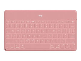Logitech Keys-To-Go - Teclado - Bluetooth - rosáceo