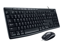 Logitech Media Combo MK200 - Juego de teclado y ratón - USB - inglés