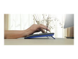 Logitech Wireless Combo MK345 - Juego de teclado y ratón - inalámbrico - 2.4 GHz - QWERTY - español - negro, azul