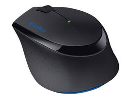 Logitech Wireless Combo MK345 - Juego de teclado y ratón - inalámbrico - 2.4 GHz - QWERTY - español - negro, azul