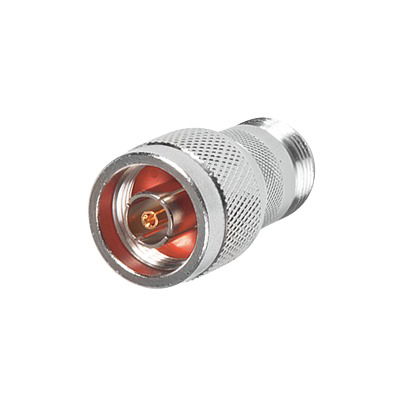 Adaptador en Línea, de Conector N Macho Inverso a N Hembra, Níquel/ Oro/ Teflón. Adaptador en Línea, de Conector N Macho Inverso a N Hembra, Níquel/ Oro/ Teflón.