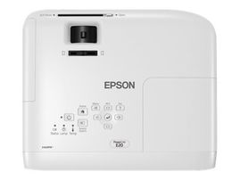 Epson PowerLite E20 - Proyector 3LCD - portátil - 3400 lúmenes (blanco) - 3400 lúmenes (color) - XGA (1024 x 768) - 4:3