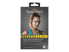 Jabra Sport Pace - Auriculares internos con micro - en oreja - montaje encima de la oreja - Bluetooth - inalámbrico - azul Jabra Sport Pace - Auriculares internos con micro - en oreja - montaje encima de la oreja - Bluetooth - inalámbrico - azul
