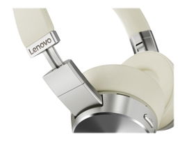 Lenovo Yoga - Auriculares con diadema con micro - en oreja - Bluetooth - inalámbrico - cancelación de sonido activo - mica
