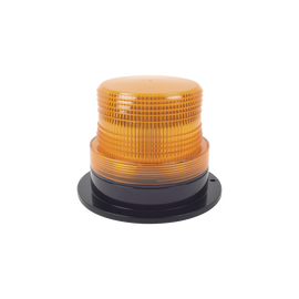 Burbuja brillante con 8 LEDs, color ámbar, domo ámbar