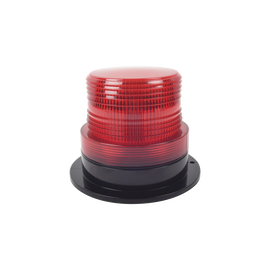 Burbuja Brillante de Larga Vida Útil, con 8 LEDs Color Rojo, Domo Rojo