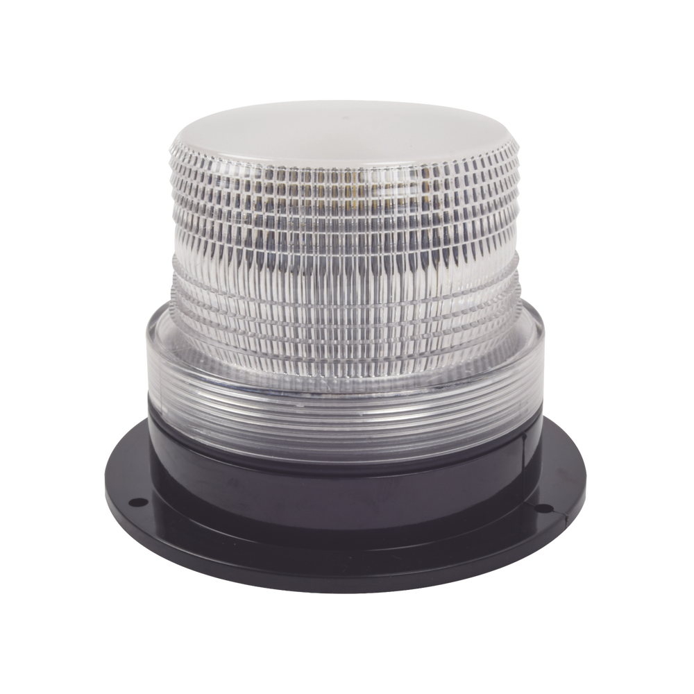 Burbuja brillante con 8 LEDs, color claro, domo claro
