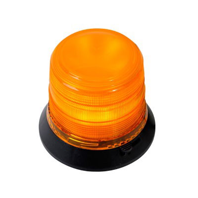 Burbuja Brillante de 6 LEDs, Color Ámbar con Montaje Magnético Burbuja Brillante de 6 LEDs, Color Ámbar con Montaje Magnético