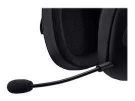 Logitech G Pro - Auricular - tamaño completo - cableado - conector de 3,5 mm - aislamiento de ruido - negro
