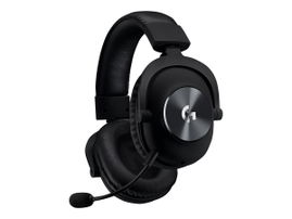 Logitech G Pro - Auricular - tamaño completo - cableado - conector de 3,5 mm - aislamiento de ruido - negro