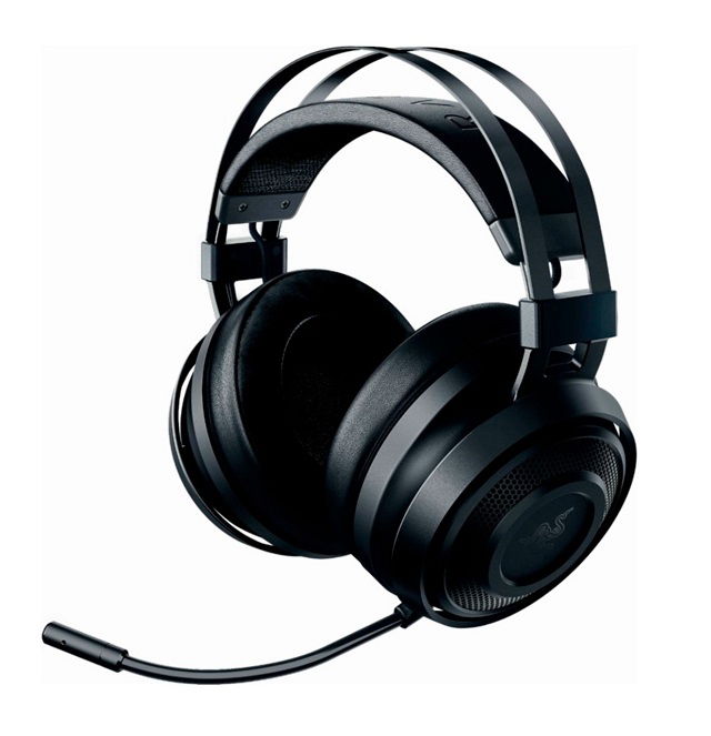 Razer Nari Essential - Auricular - tamaño completo - 2,4 GHz - inalámbrico - aislamiento de ruido - negro Razer Nari Essential - Auricular - tamaño completo - 2,4 GHz - inalámbrico - aislamiento de ruido - negro
