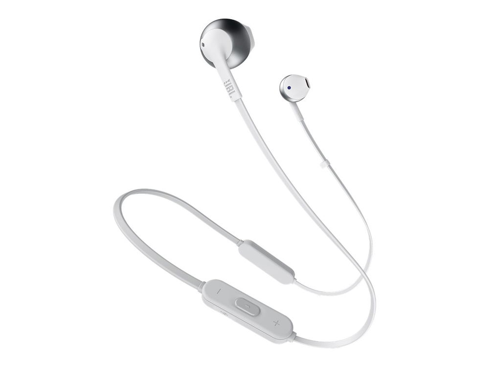 JBL TUNE 205BT - Auriculares internos con micro - en oreja - Bluetooth - inalámbrico - plata JBL TUNE 205BT - Auriculares internos con micro - en oreja - Bluetooth - inalámbrico - plata