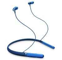 JBL LIVE 200BT - Auriculares internos con micro - en oreja - barboquejo - Bluetooth - inalámbrico - azul héroe