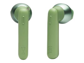 Audífonos Bluetooth JBL T220TWS Verde - 19 Horas De Reproducción Combinada