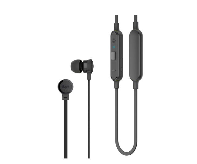 iLuv - Tangle Free - Earphones - Para Cellular phone - Wired - NEONAIR2BK