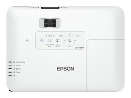 Epson PowerLite 1780W - Proyector 3LCD - portátil - 3000 lúmenes (blanco) - 3000 lúmenes (color) - WXGA (1280 x 800) - 16:10 - 720p - Wi-Fi - Epson Brighter Futures Education Program