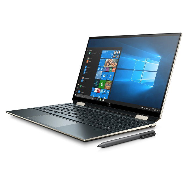 HP Spectre x360 Laptop 13-aw0001la - Diseño plegable - Intel Core i7 - 1065G7 / hasta 3.9 GHz - Win 10 Home 64 bit - Iris Plus Graphics - 8 GB RAM - 512 GB SSD NVMe - 13.3